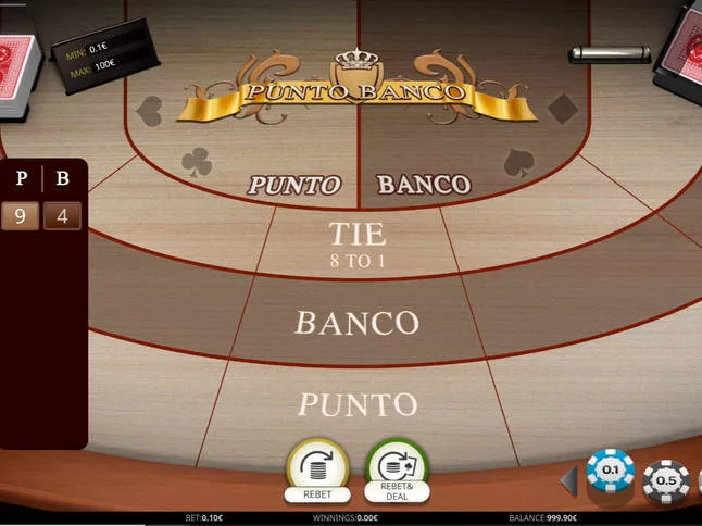 Play 'Punto Banco' for Free and Practice Your Skills!